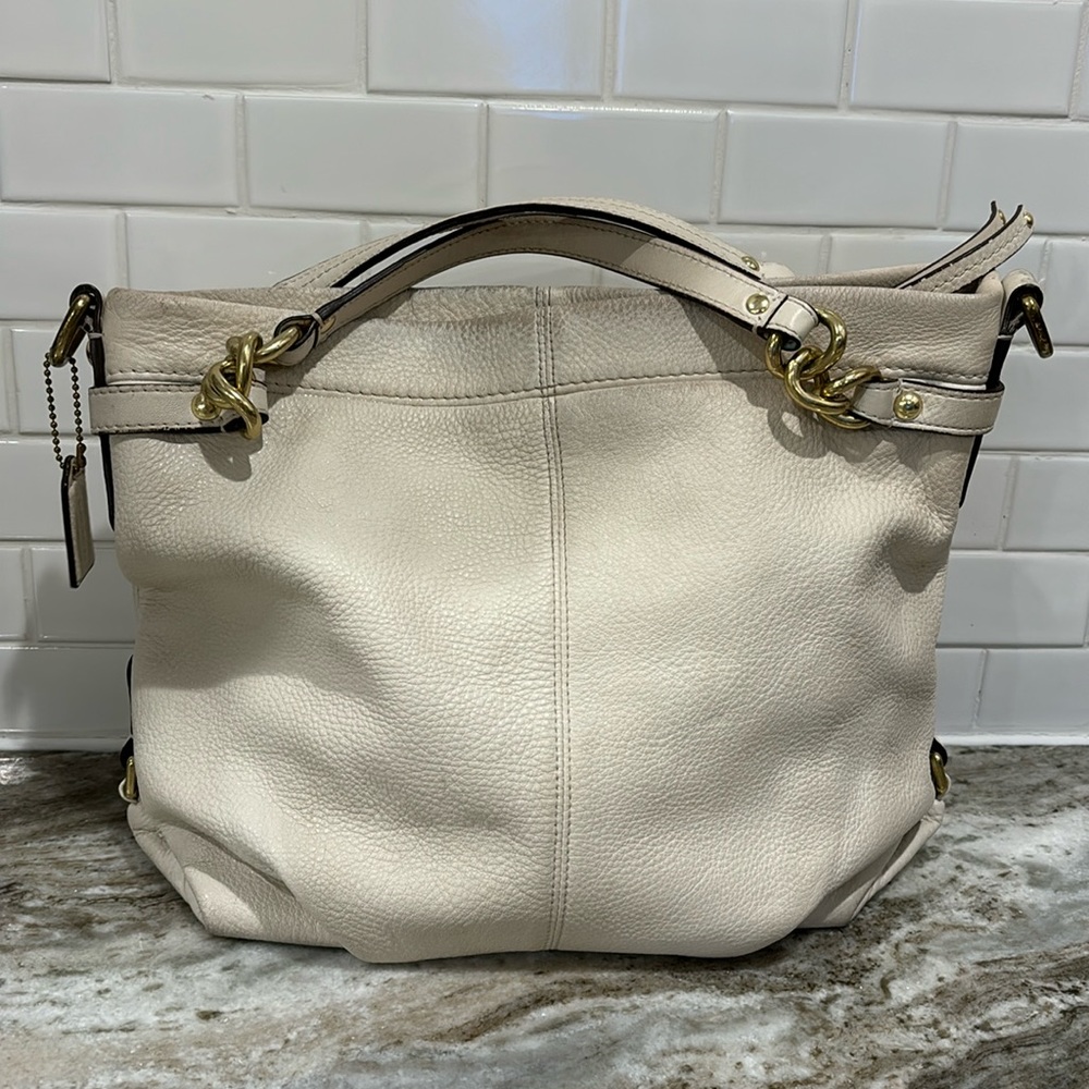 Leather Coach Bag